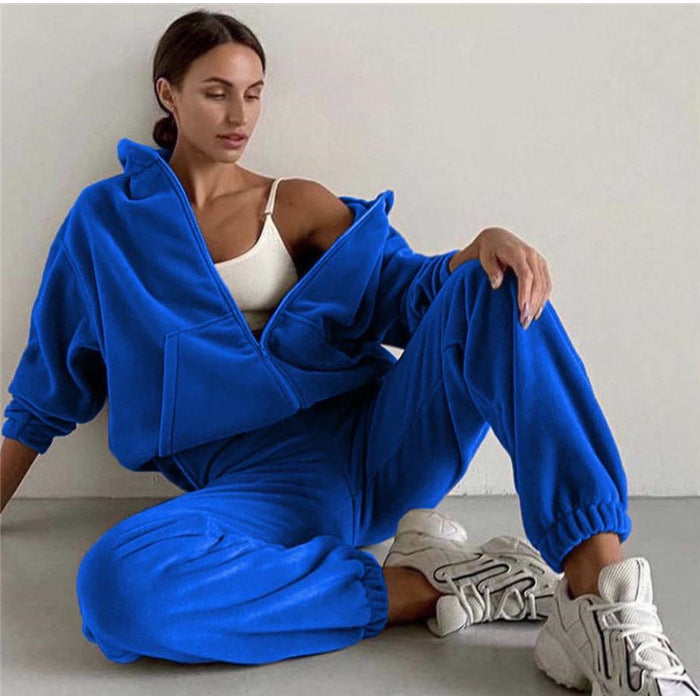 Womens Two-Piece Sportswear Sweater Set