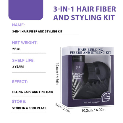Hair Fiber And Styling Suit