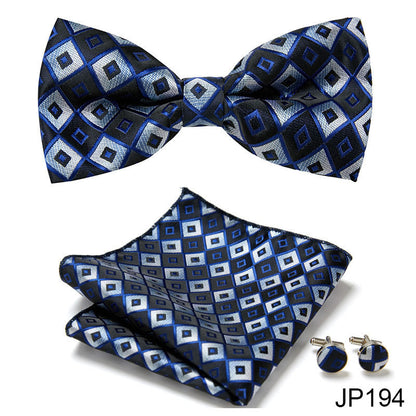 Men's Formal Suit British Korean Bow Tie