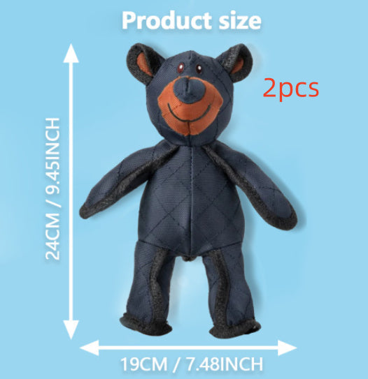 Bite-resistant Oxford Cloth Dog Sound Toy