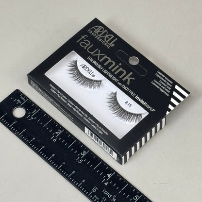 ARDELL (4 PACK, 1 PAIR EACH) Fauxmink Eyelashes Lightweight Knot Free 815