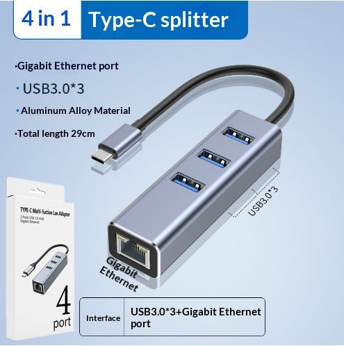 USB Gigabit Network Adapter With USB 30 To RJ45 For Laptops
