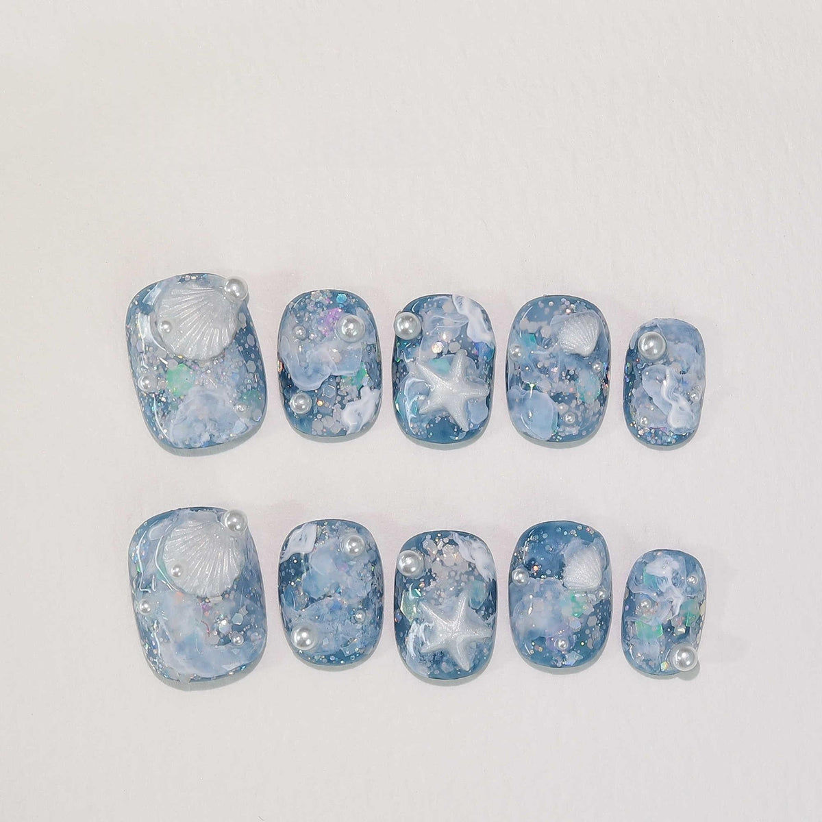 Handmade Short-style Press-on Nails