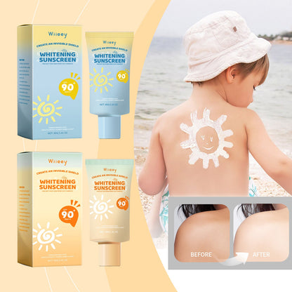 Whitening Sunscreen, Daily Moisturizing Skin Isolation And Protection Cream