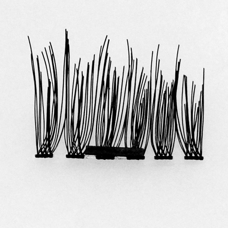 Single magnet realistic eyelashes