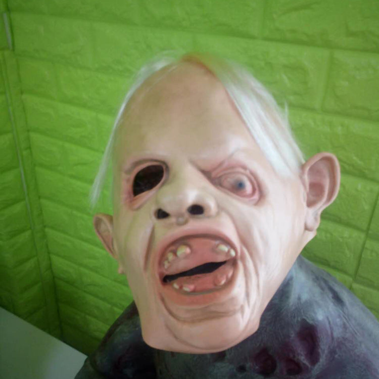 Horror One-Eyed Zombie Joker Mask Halloween
