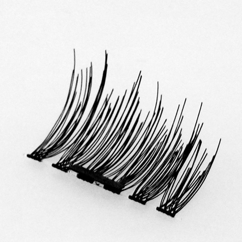 Single magnet realistic eyelashes