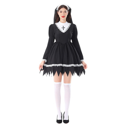 Halloween Vampire Dark Gothic Ghost Dress For Women