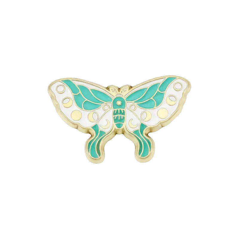 Insect-shaped Metal Badge With A Personalized Design