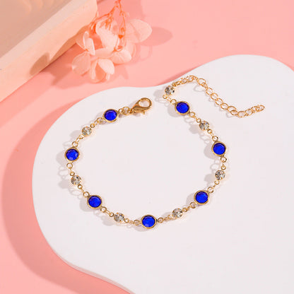 Stylish Personalized Accessory Colorful Crystal And Rhinestone Bracelet