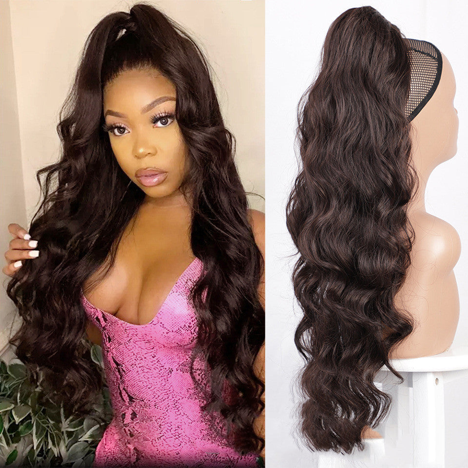 Big Wave Drawstring Ponytail Wig