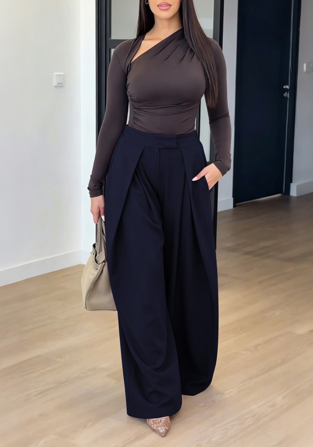 European And American Casual Wide-leg Women's