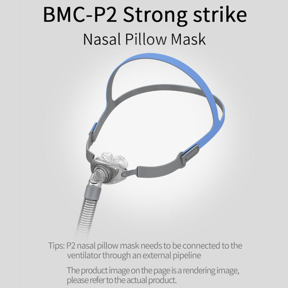 Bmc ventilator new product  silicone P2 nasal pillow nasal mask pm nasal pillow nasal constriction  household nasal  stopper