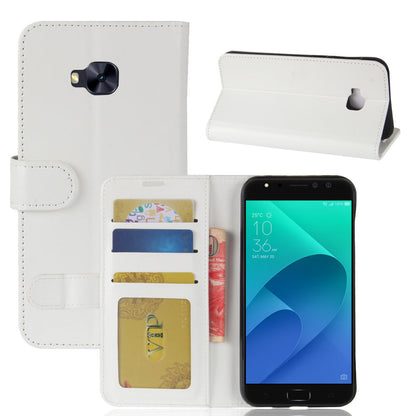 Crazy Horse Print Wallet Leather Case