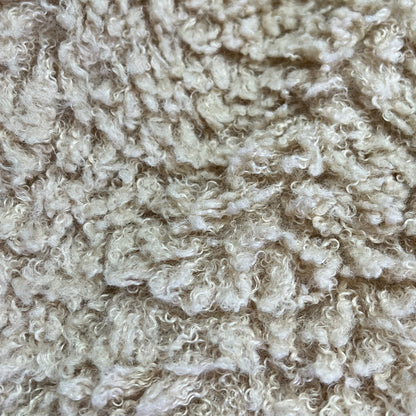 WILD FABLE Collared Shaggy Jacket 100% Polyester Lining Women's Sz XS Beige
