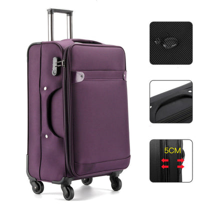 Oxford Bra Business Luggage: Large Capacity with Password Security