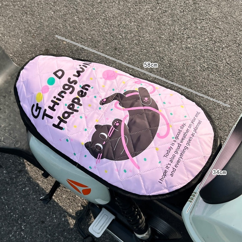 Dust-Proof And Heat-Insulated Motorcycle Seat Cover