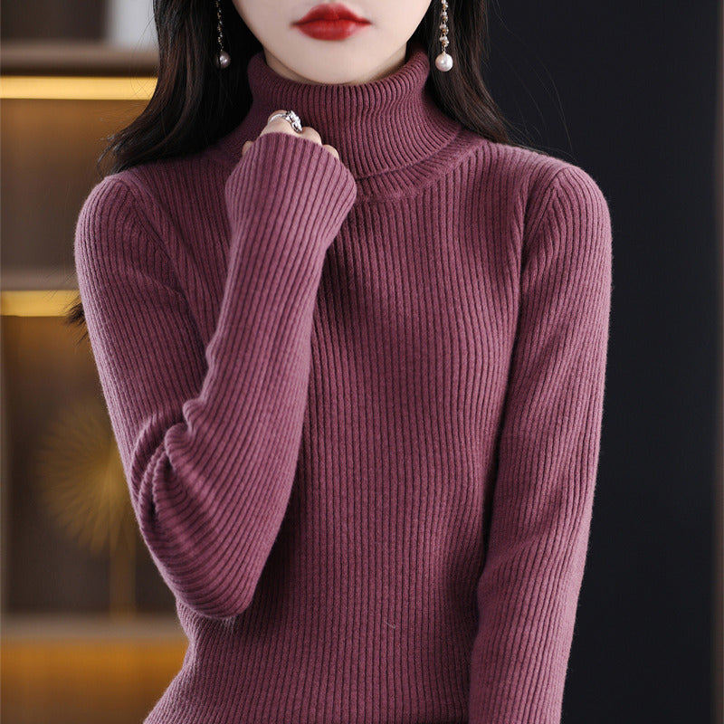 Women's Turtleneck Sweater For Fallwinter