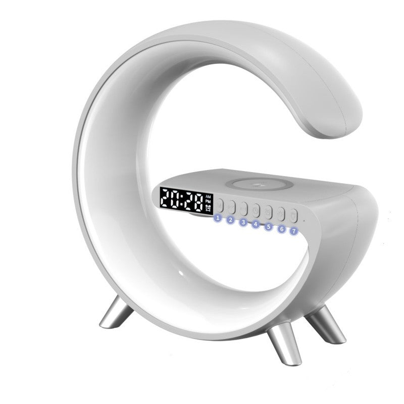 G Shaped LED Lamp with Bluetooth Speaker