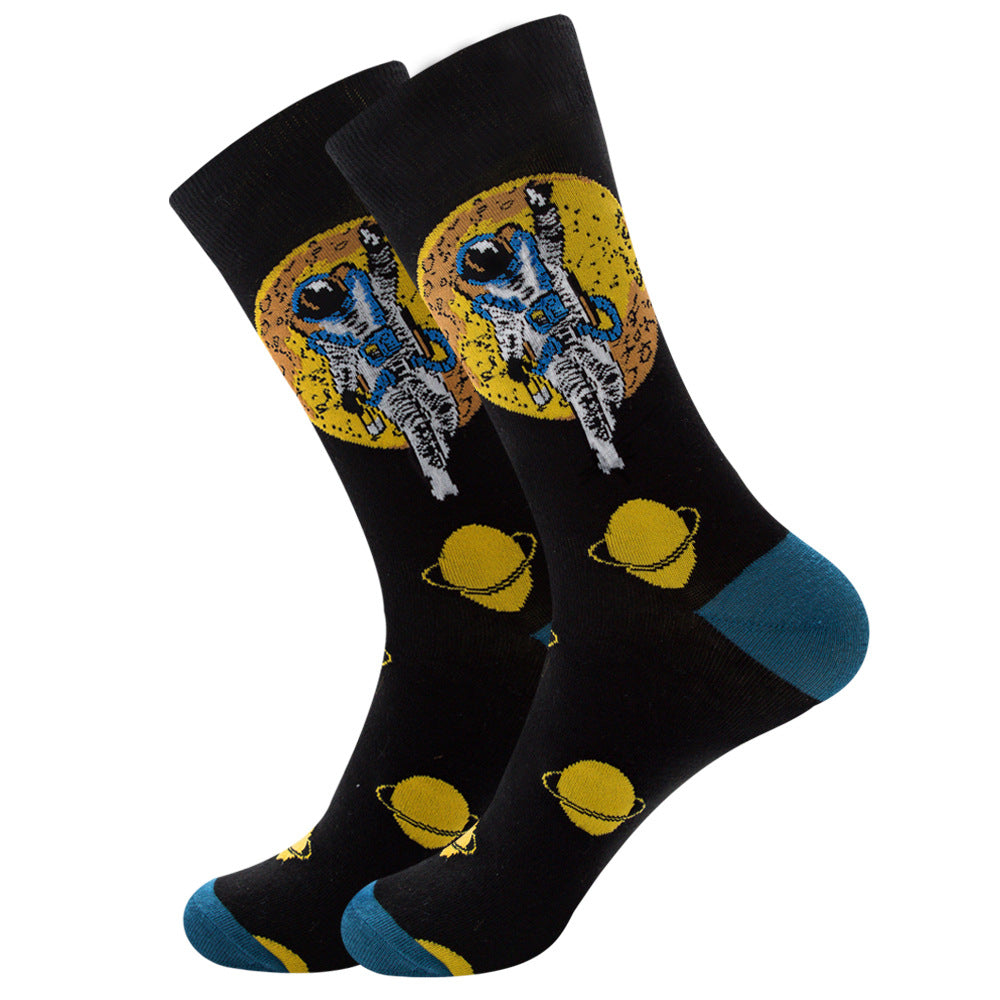 Geometric Fruit Women Socks Street Trend