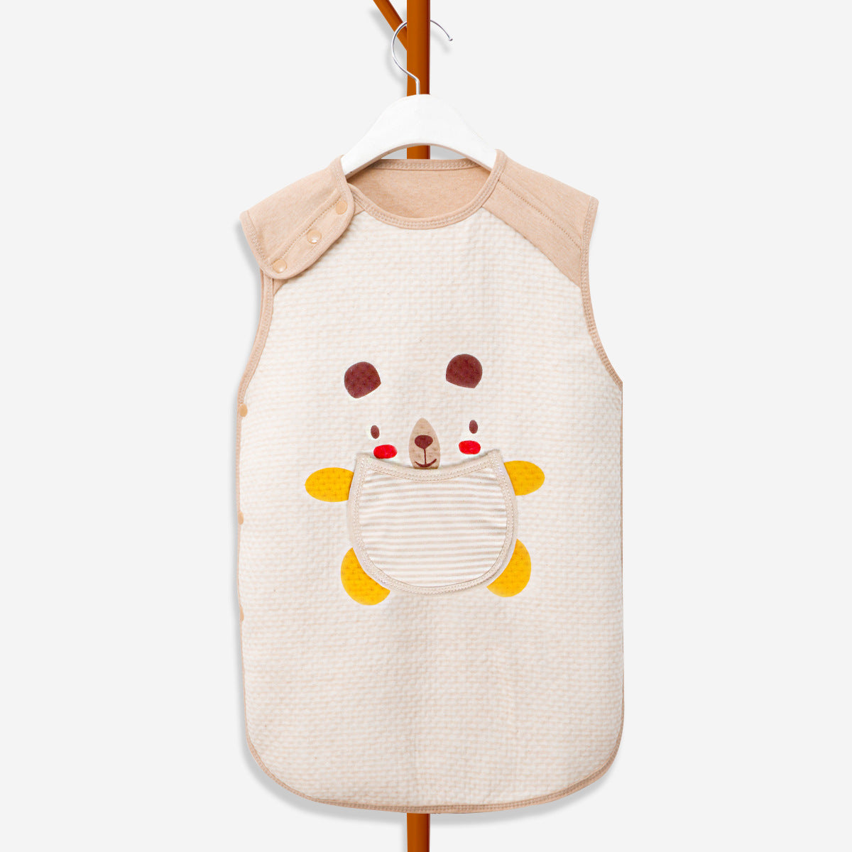 Baby vest type sleeping bag