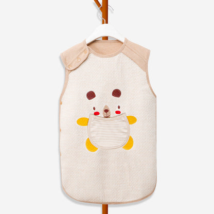 Baby vest type sleeping bag