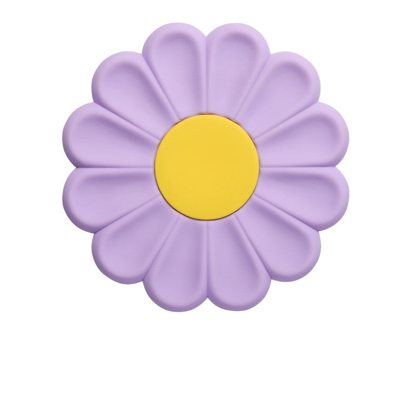 Creative Daisy Flower Household Oil and Heat Resistant Small Fresh Japanese and Korean Bowl and Plate Mats