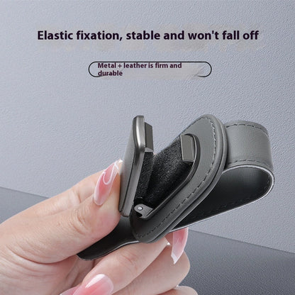 Leather Car Accessories Car Glasses Frame