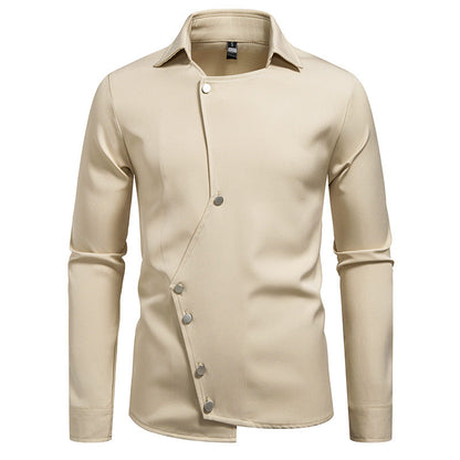 New High-grade Long-sleeved Shirt For Men