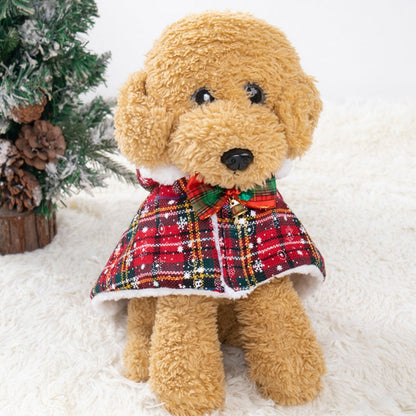 Cat Christmas Cape Hat Plush Shawl
