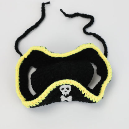 Pirate Hat Leaky Ear Small Handmade Pet Costume