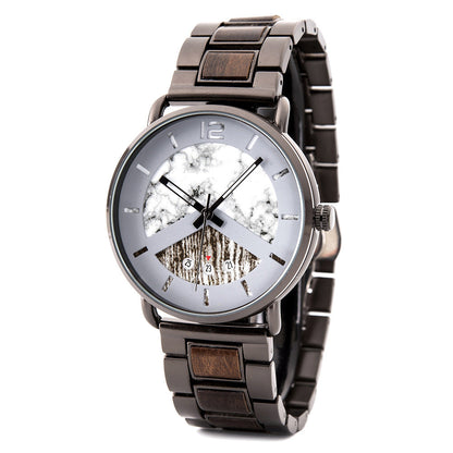 Mens Sporty Wooden Watch R30