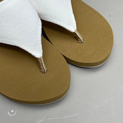 COBIAN Bermuda Bounce Mesh Strap Women's Sz 6 EU 35.5 Cream BEB24-110-9