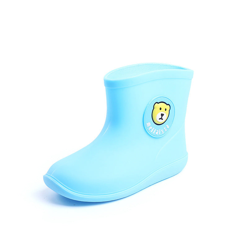Children's Rain Boots Short Non-slip Waterproof