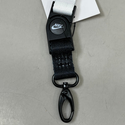 NIKE (2 PACK) Unisex Breakaway Lanyard 19" x 1" Black & White 89371