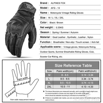 ummer Breathable Touch Screen Motorcycle Gloves