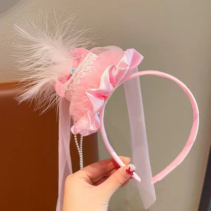Cherry Cake Style Lace Hair Clip