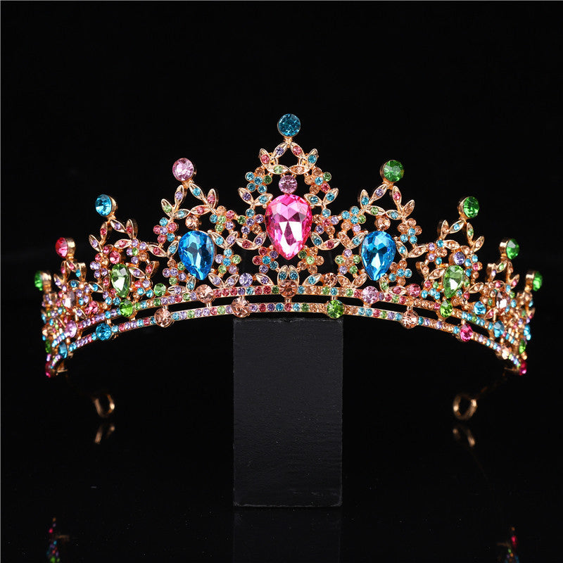 Bride Princess Crown Wedding Dress Accessories