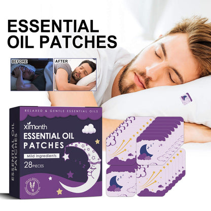 Essential Oil Goodnight Patch, Helps You Fall Asleep Quickly At Night And Relieves Body Muscle Fatigue And Stress Sleep Patch