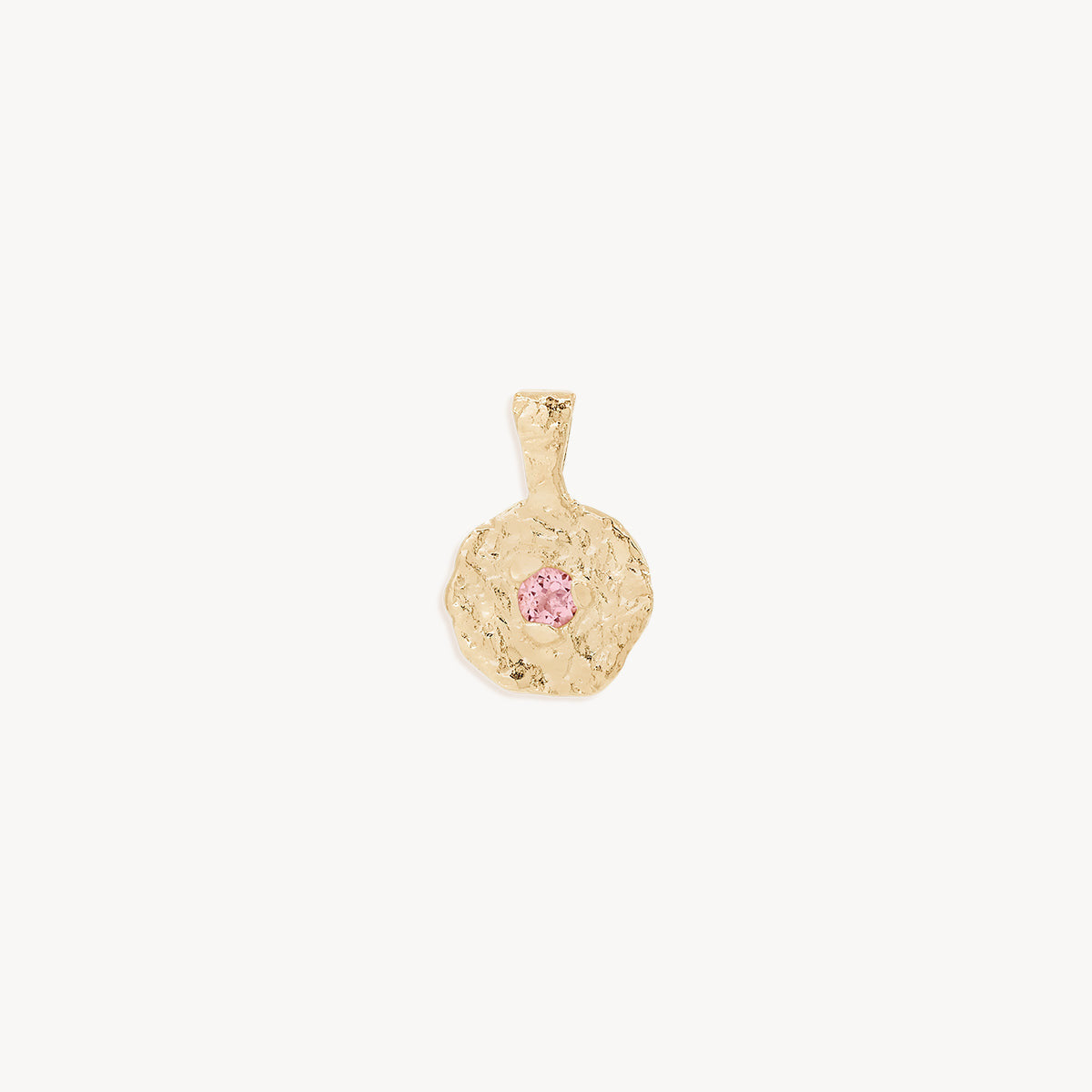 December Birthday Stone Birthstones Irregular Pendants Necklace Round