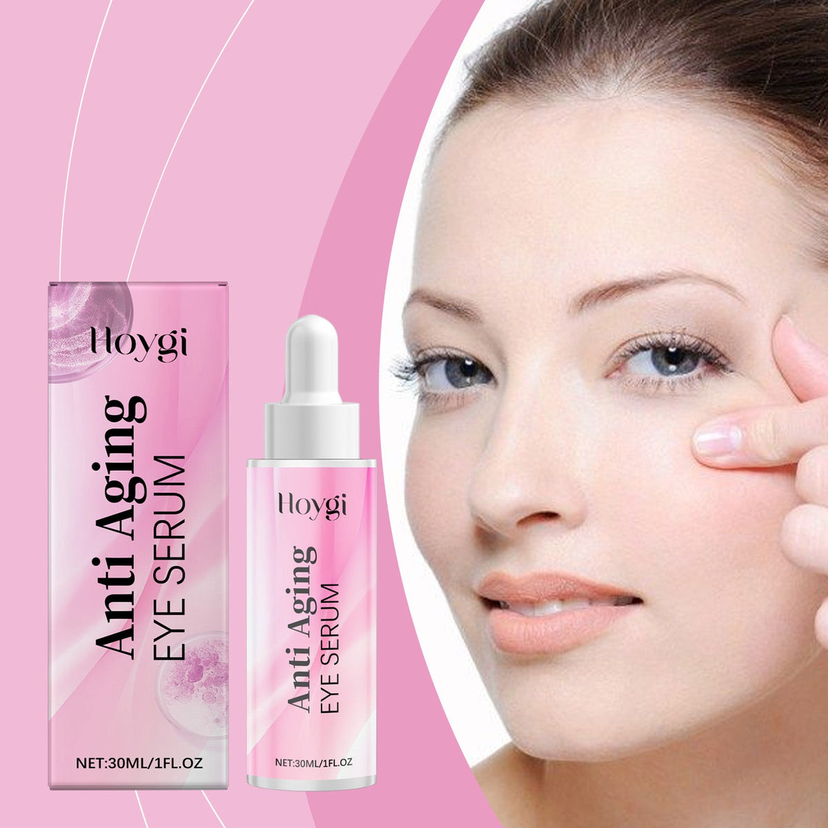 Eye Serum Caress And Tighten The Skin Around The Eyes Gently Moisturizing Daily Massage Hydrating Serum