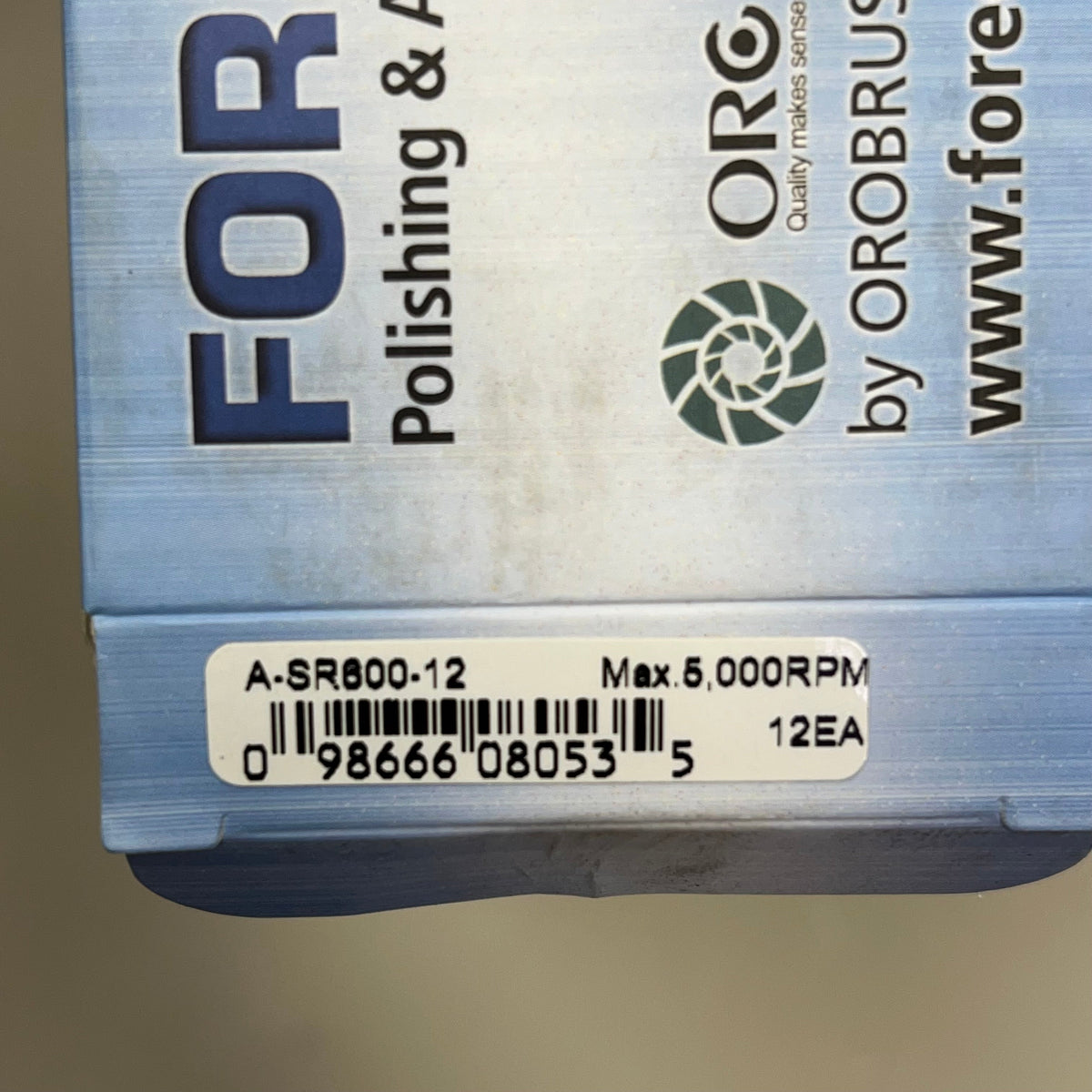 FOREDOM (12 PACK) Polishing/Abrasive Shank Sandpaper Rolls 600 Grit A-SR600