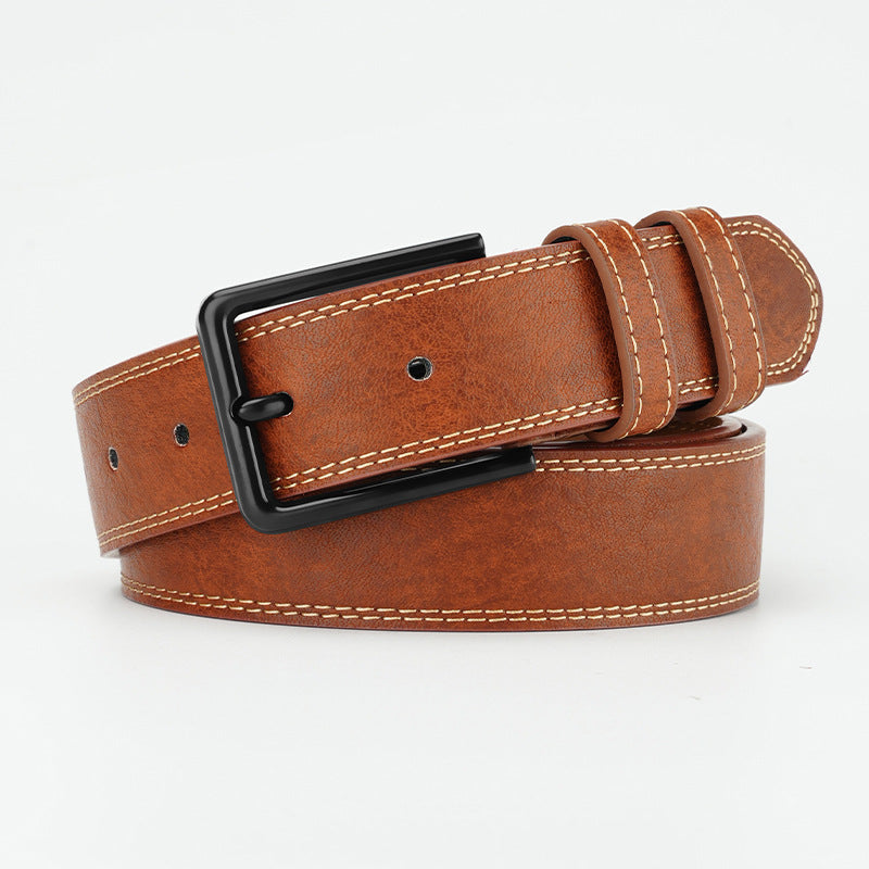 Retro Style Men's Leather Belt Belt New