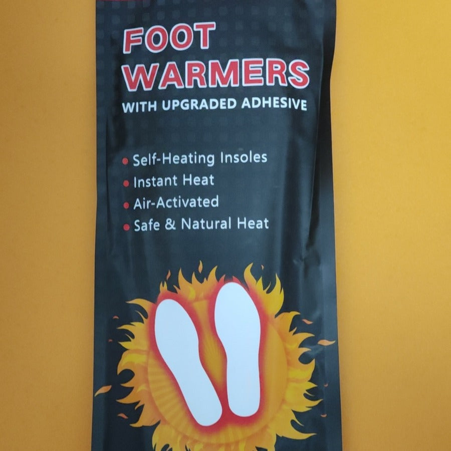 Self-heating Foot Warmer With Heatable And Walkable Insoles