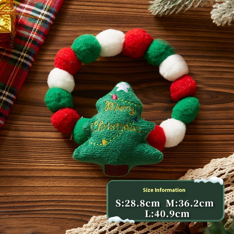 Pets Christmas Collar Stretch Ornament