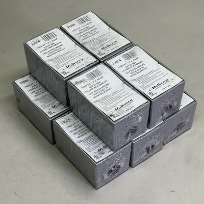 MULBERRY (10 PACK) Electrical Outlet Box, Wet Location Three 3/4" Hubs  Aluminum 30584