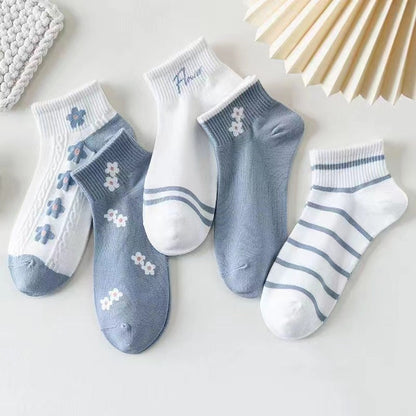 Thin Socks, Womens Breathable Ankle Socks