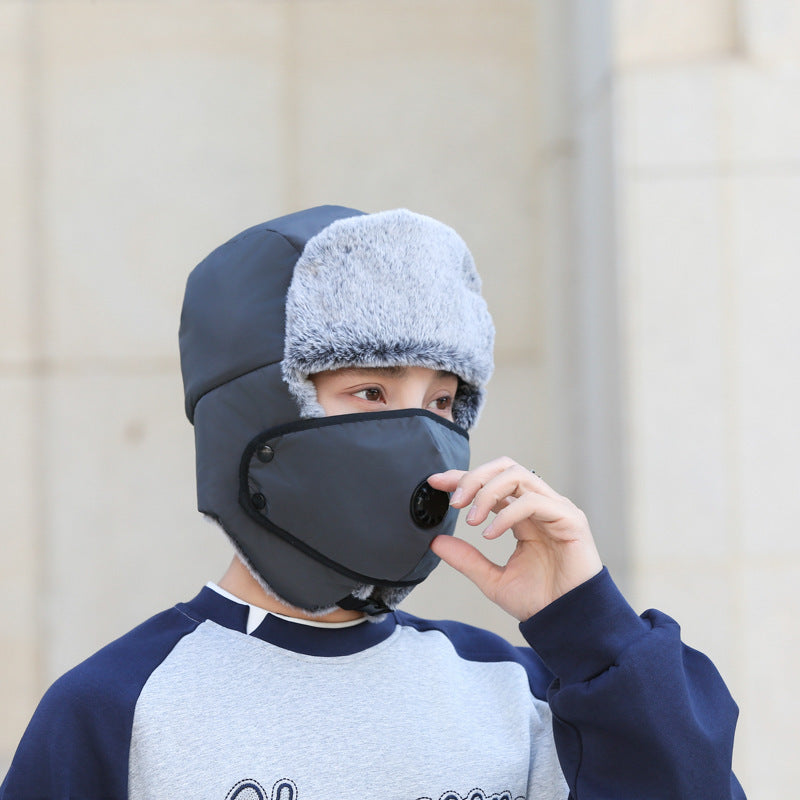 Men's Windproof Earflap Ushanka Outdoor Hat