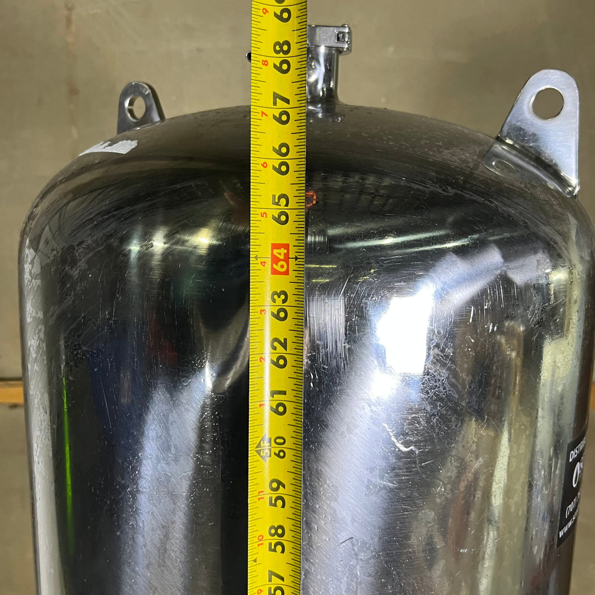 SCOTT LABORATORIES Cartridge Housing for Beverage Filtration Sz 68” H