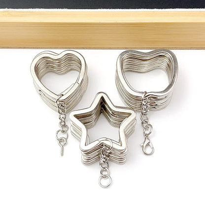 Silver Keychain Phone Pendant